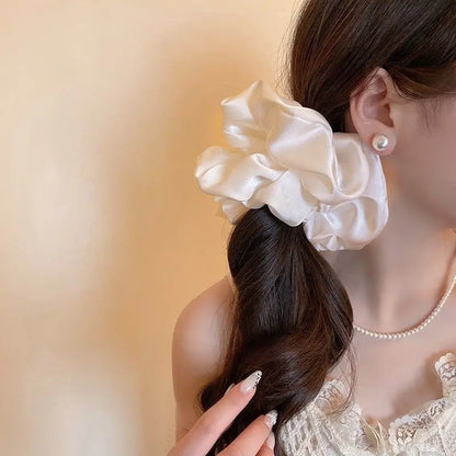 Luxury Faux Silk Scrunchie