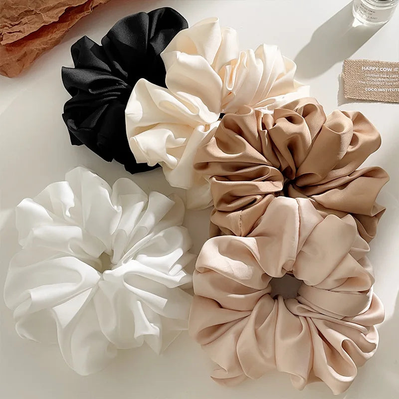 Luxury Faux Silk Scrunchie